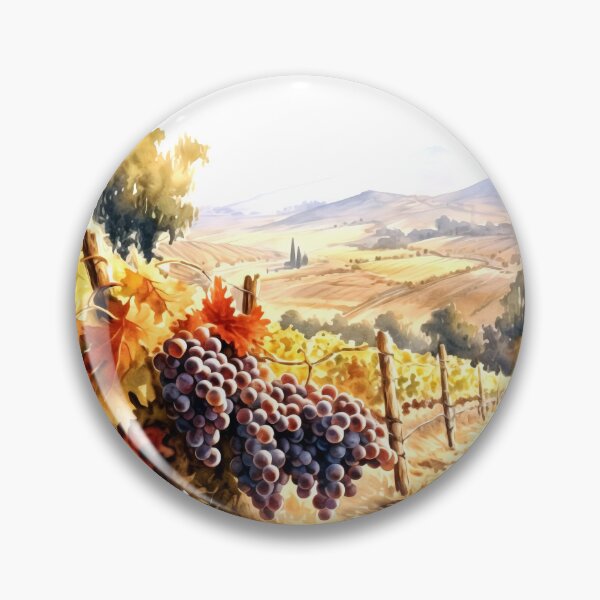 Item preview, Rolling Vineyard Clipart, Vines and Hills, Grapevine Views, Vineyard Scenery, Gentle Slopes, Winemaking Territory, Rolling Landscapes designed and sold by CoolorPainting.