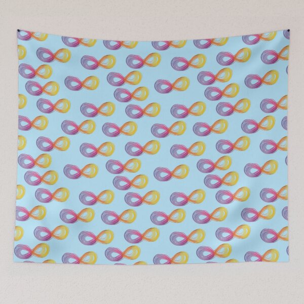 Item preview, Neurodivergent infinity pattern designed and sold by Angie Seiffert.