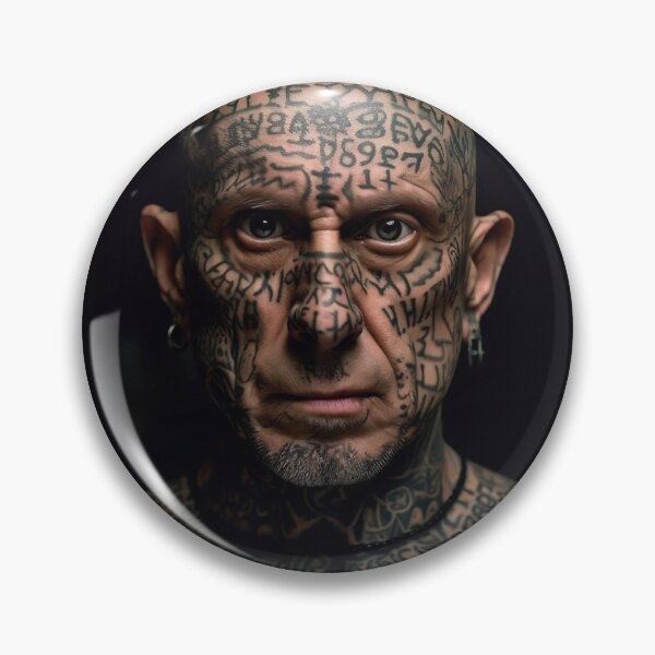 Item preview, Klaus the animal keeper shows his tattoos designed and sold by Markus Baron.