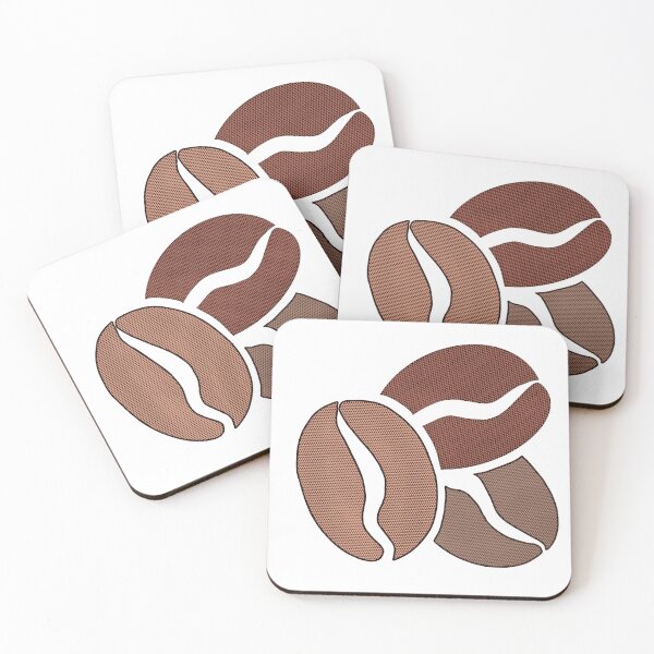Item preview, Coffee Bean Pattern designed and sold by Fran Artist.