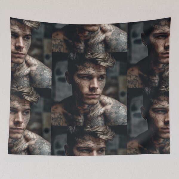 Item preview, The crush of all girls and his cool tattoos designed and sold by Markus Baron.