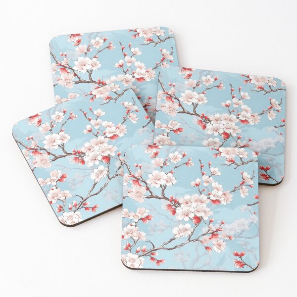 Item preview, Cherry Blossom on a Pale Blue Sky designed and sold by LuluLovely.