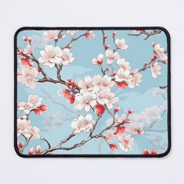 Item preview, Cherry Blossom on a Pale Blue Sky designed and sold by LuluLovely.