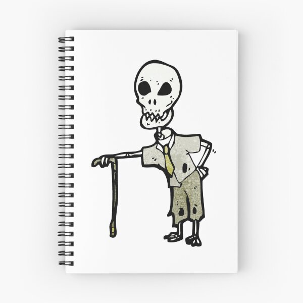 Item preview, cartoon funny skeleton designed and sold by HPIChicArt.