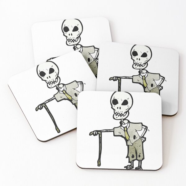 Item preview, cartoon funny skeleton designed and sold by HPIChicArt.