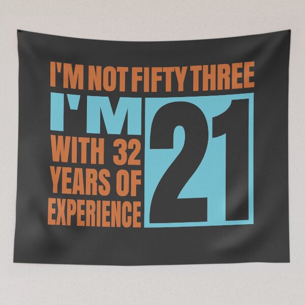 Item preview, Im not Fifty three designed and sold by giftfromheart.