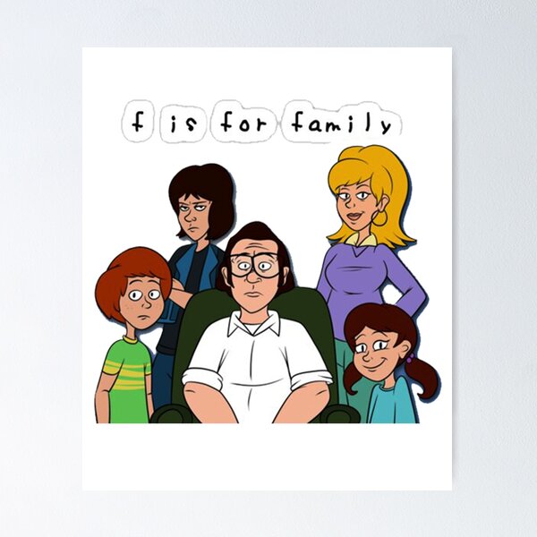 Item preview, F is for Family designed and sold by EmryDecastro.