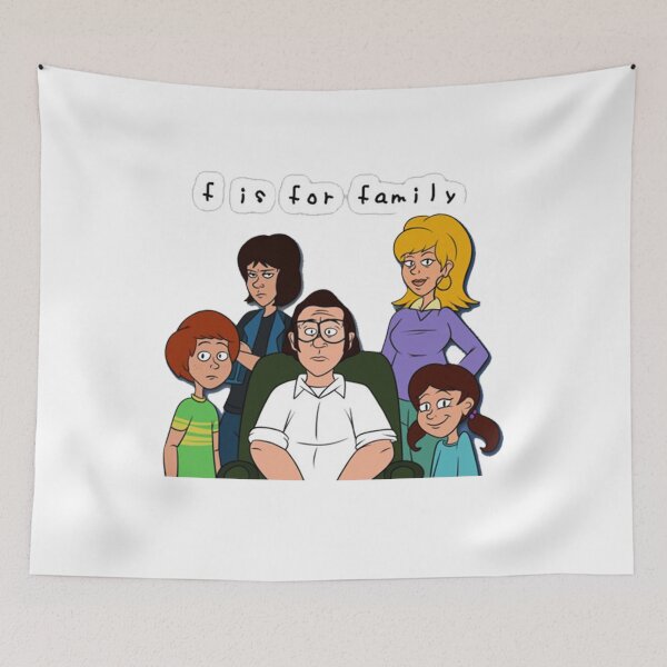 Item preview, F is for Family designed and sold by EmryDecastro.