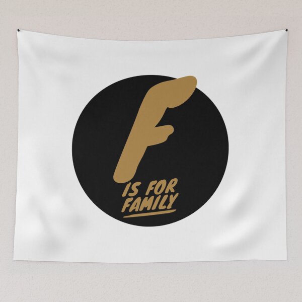Item preview, F Is For Family       designed and sold by EmryDecastro.