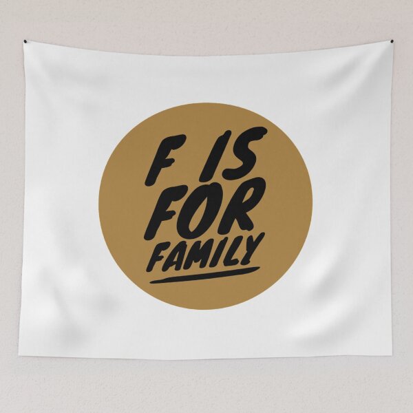 Item preview, F Is For Family    designed and sold by EmryDecastro.