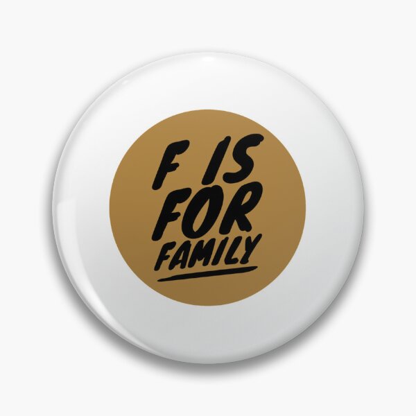 Item preview, F Is For Family    designed and sold by EmryDecastro.