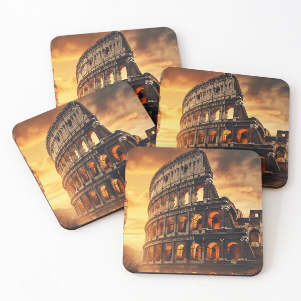 Item preview, A Vintage Travel Illustration of the Colosseum of Rome designed and sold by GoodOldVintage.
