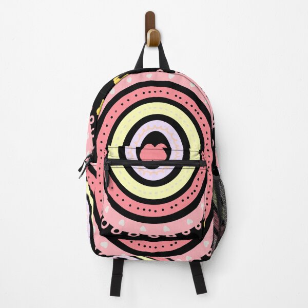 Item preview, Four Stars And Light Pink Round Imprinted Design designed and sold by Lov Verman.