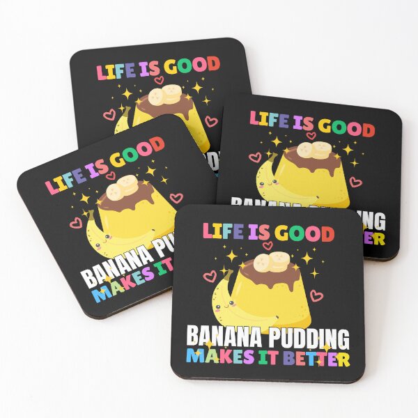 Item preview, Life is Better with Banana Pudding designed and sold by awesome-perky.