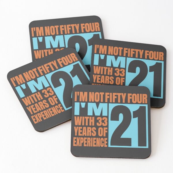 Item preview, Im not Fifty four designed and sold by giftfromheart.