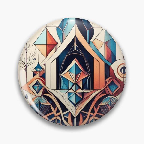 Artikelvorschau, Geometric pattern, abstract, architecture, complex, creative, modern, spirit, beautiful, entworfen und verkauft von Gugurat.