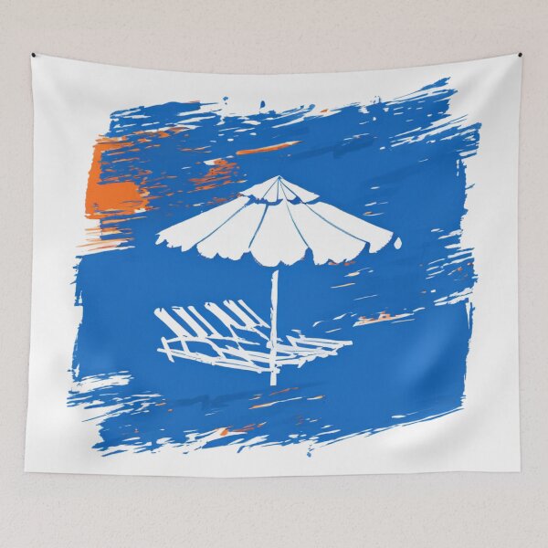 Item preview, At the beach - Summer Times designed and sold by SaturnSix.