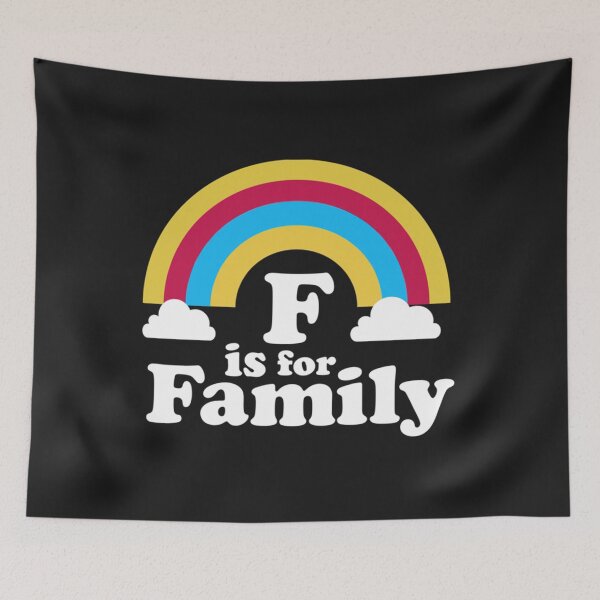 Item preview, F is for Family   designed and sold by EmryDecastro.