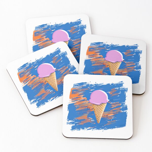 Aperçu de l'œuvre Strawberry Ice Cream - Summer Times créée et vendue par SaturnSix.