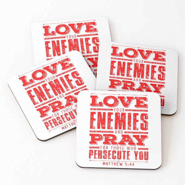 Item preview, Matthew 5:44 Love Your Enemies designed and sold by plushism.