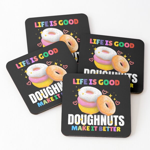 Item preview, Life is Better with Doughnuts designed and sold by awesome-perky.
