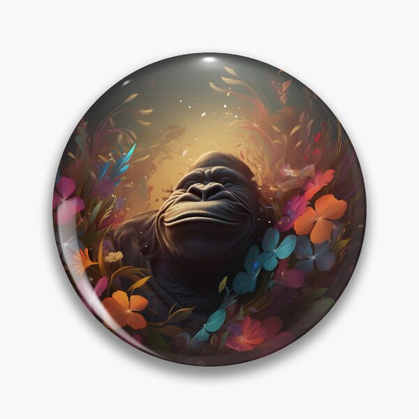 Item preview, Abstract Gorilla Face Art designed and sold by PeteRascal.