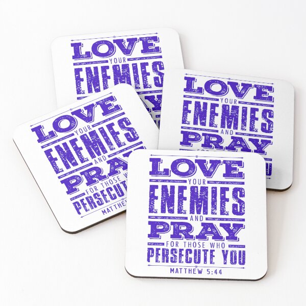 Item preview, Matthew 5:44 Love Your Enemies designed and sold by plushism.