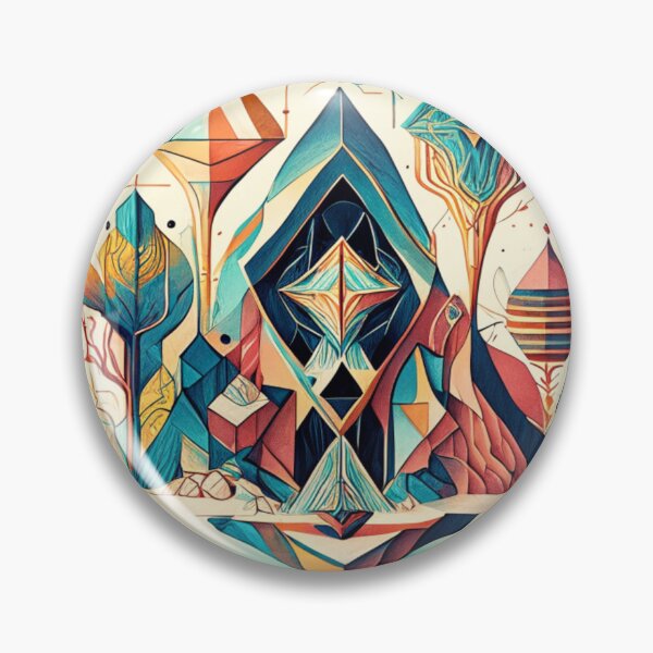 Artikelvorschau, Geometric pattern, abstract, architecture, forest, complex, creative, camping, civilization, contemporary, entworfen und verkauft von Gugurat.