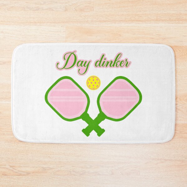 Item preview, Day DINKer - Funny PICKLEBALL player gift - DINK responsibly - pickleball paddle - I LOVE PICKLEBALL pink PREPPY designed and sold by originalsusie.