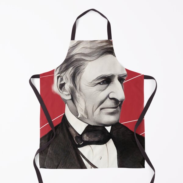 Item preview, American Essayist Ralph Waldo Emerson illustration designed and sold by Litstoy.