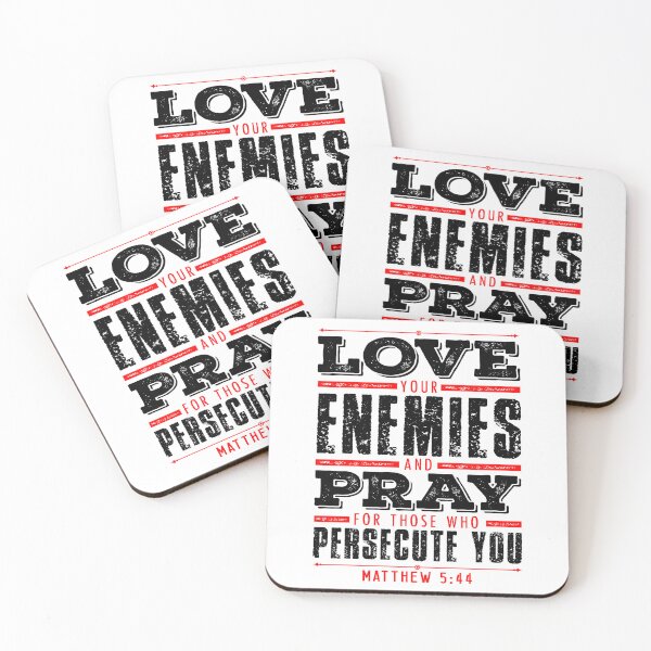 Item preview, Matthew 5:44 Love Your Enemies designed and sold by plushism.