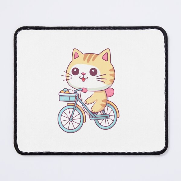 Item preview, Cat riding a bicycle designed and sold by Jaro90.