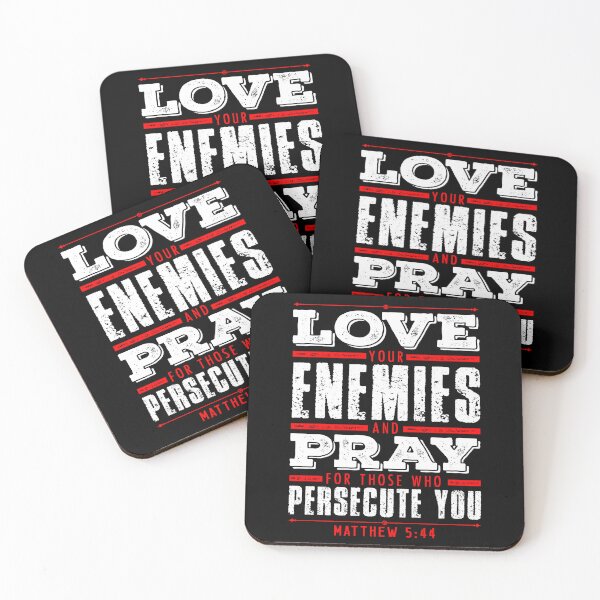 Item preview, Matthew 5:44 Love Your Enemies designed and sold by plushism.