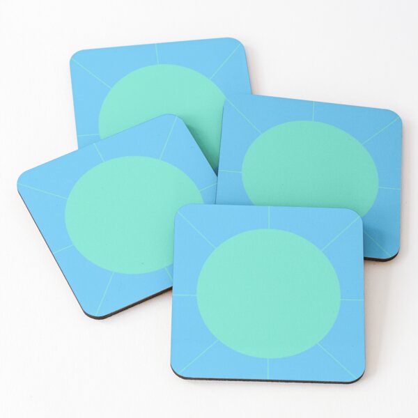 Item preview, Graphic print design green blue  designed and sold by GiftieBox.