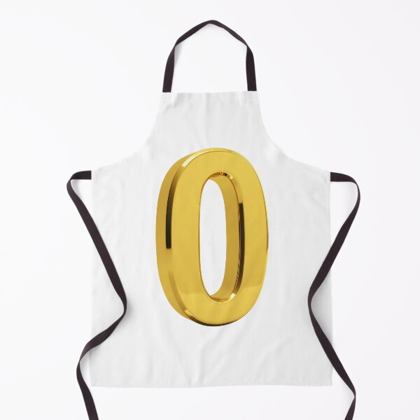 Item preview, Golden Numbers: The Glow of Digits number "0"  designed and sold by Piotrek0001.