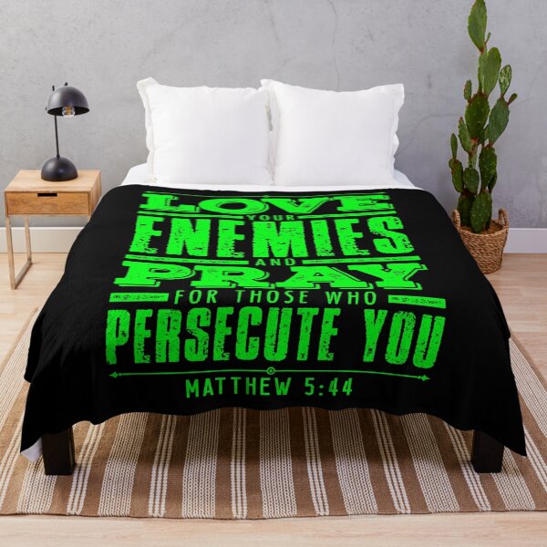 Item preview, Matthew 5:44 Love Your Enemies designed and sold by plushism.
