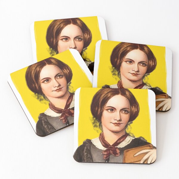 Item preview, English Novelist Charlotte Brontë illustration  designed and sold by Litstoy.