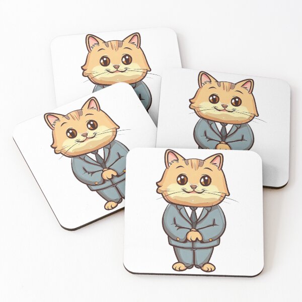 Item preview, business cat designed and sold by luckymando.