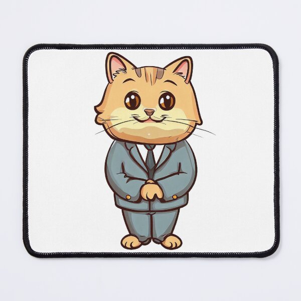 Item preview, business cat designed and sold by luckymando.