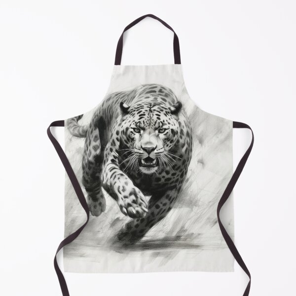 Item preview, Jaguar on white designed and sold by VTcountrydigital.