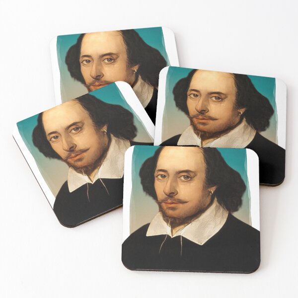 Item preview, English Playwright William Shakespeare illustration  designed and sold by Litstoy.