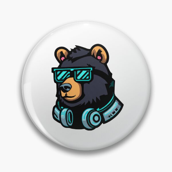 Item preview, Bear futuristic punk designed and sold by spyduckz.