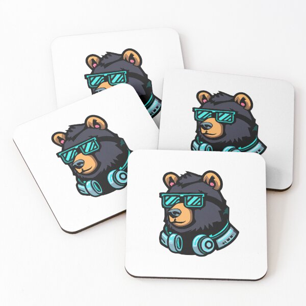 Item preview, Bear futuristic punk designed and sold by spyduckz.