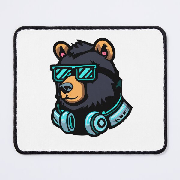 Item preview, Bear futuristic punk designed and sold by spyduckz.
