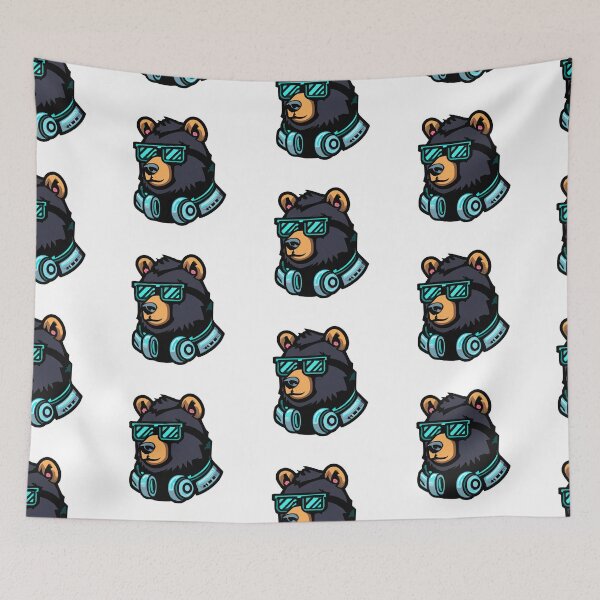 Item preview, Bear futuristic punk designed and sold by spyduckz.