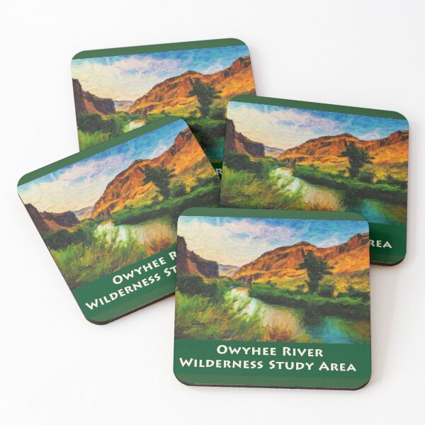 Item preview, Owyhee River Wilderness Study Area designed and sold by Chuck Mountain Poster Art.