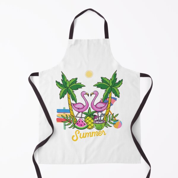 Item preview, summer patterns with flamingos and pineapples designed and sold by Mustaph-Shop.