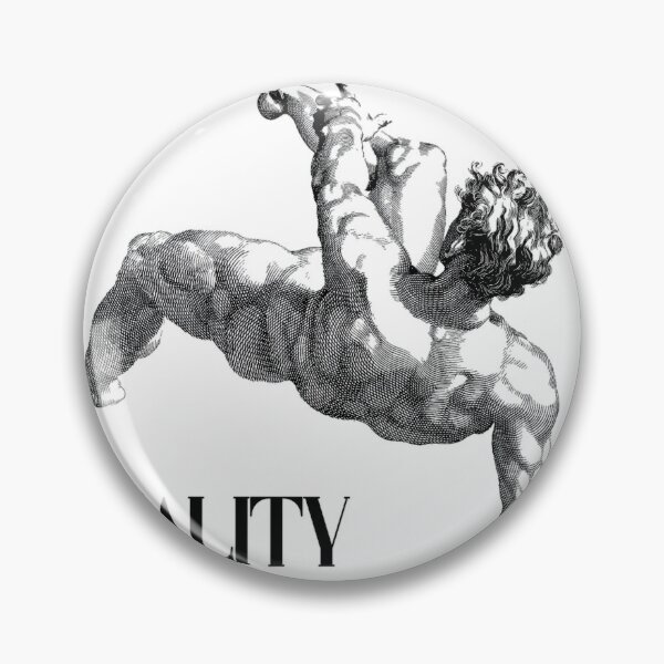 Item preview, Aesthetic Falling Man Pencil Drawing designed and sold by Rbestdesigns1.