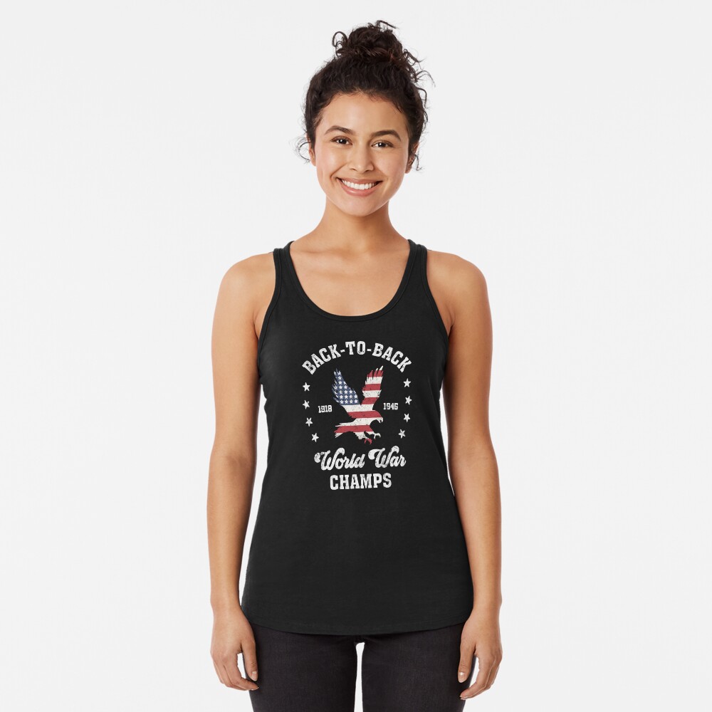 Back to back world war champs women's tank best sale