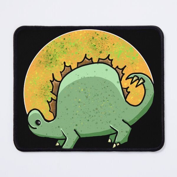 Item preview, Dinosaur Stegosaurus Dino prehistoric times cartoon designed and sold by Skaxolotl.